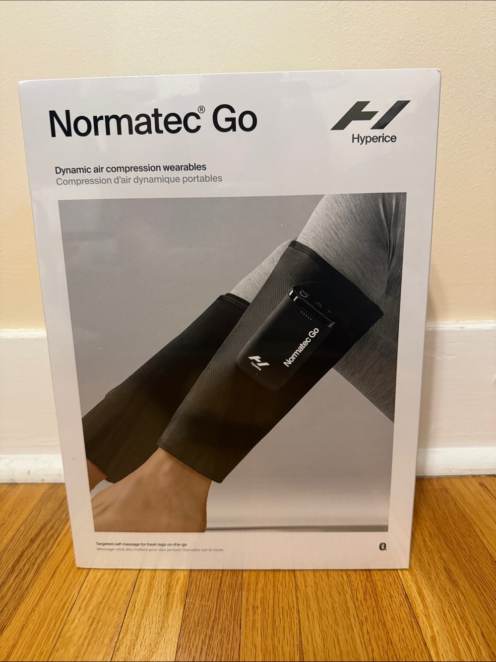 Normatec Go Dynamic air compression wearables